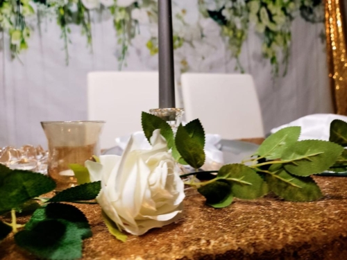 Sweetheart Table-Scape and Backdrop